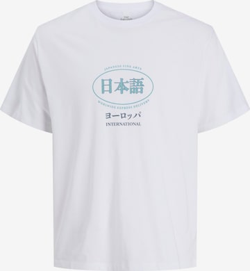 JACK & JONES Shirt 'JORSoutheast Gallery' in White: front