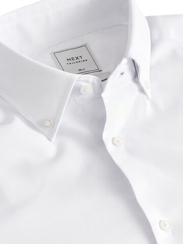 Next Regular fit Button Up Shirt in White