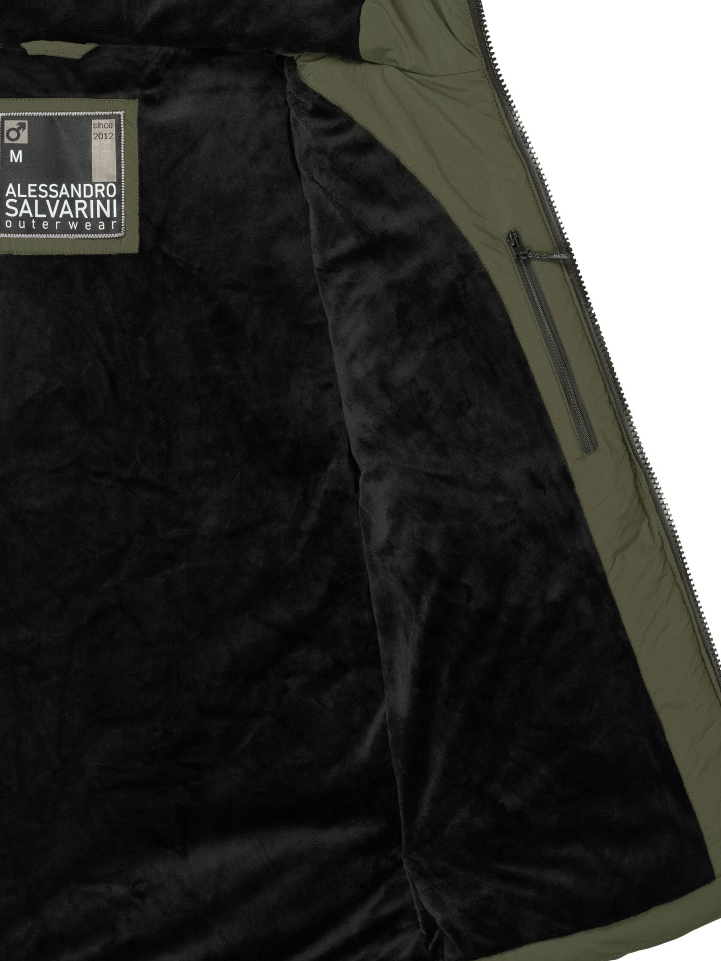 Alessandro Salvarini Winterjas in Groen