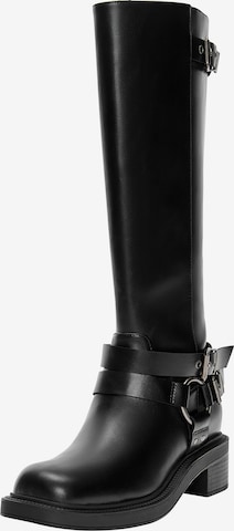 Pull&BearČizme - crna boja: prednji dio