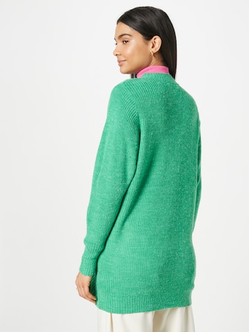 ICHI Knit cardigan 'Novo' in Green