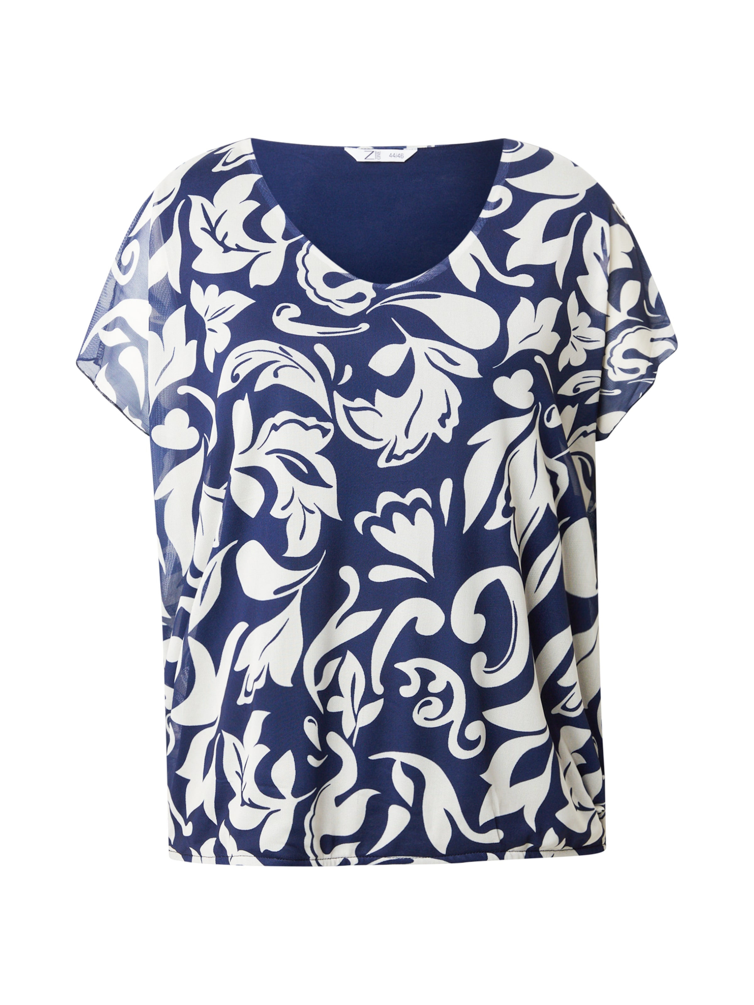 Z-One Blouse 'Pa44ndora' in Blue: front