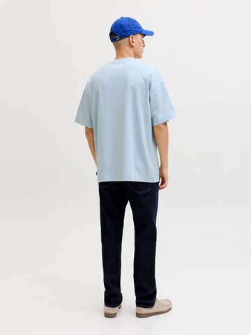 JACK & JONES - Camiseta 'JJEBARRON' en azul