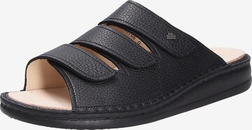 Finn Comfort Mules 'KORFU' in Black: front
