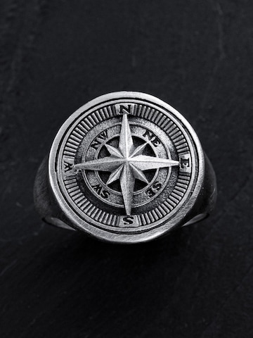 REYTEL - Anillo 'Compass Polar Star' en plata