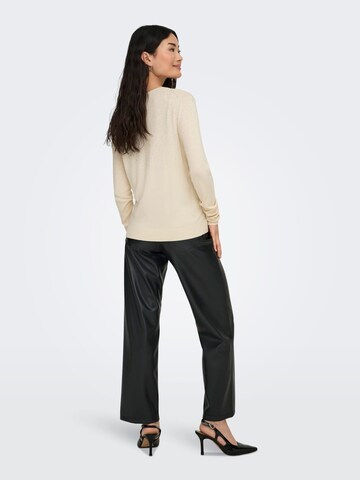 ONLY Sweater 'Anabella' in Beige