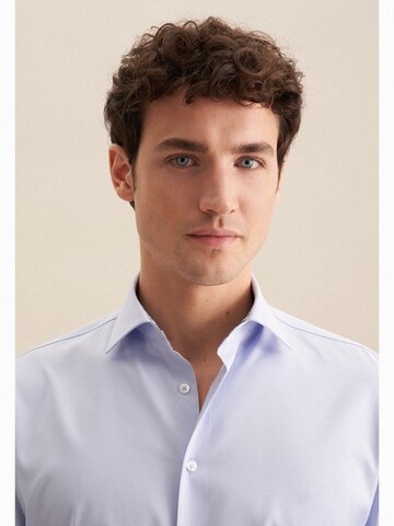 SEIDENSTICKER Slim fit Business shirt in Blue