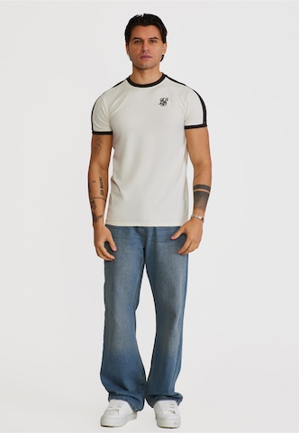 SikSilk Shirt 'Ringer' in Beige