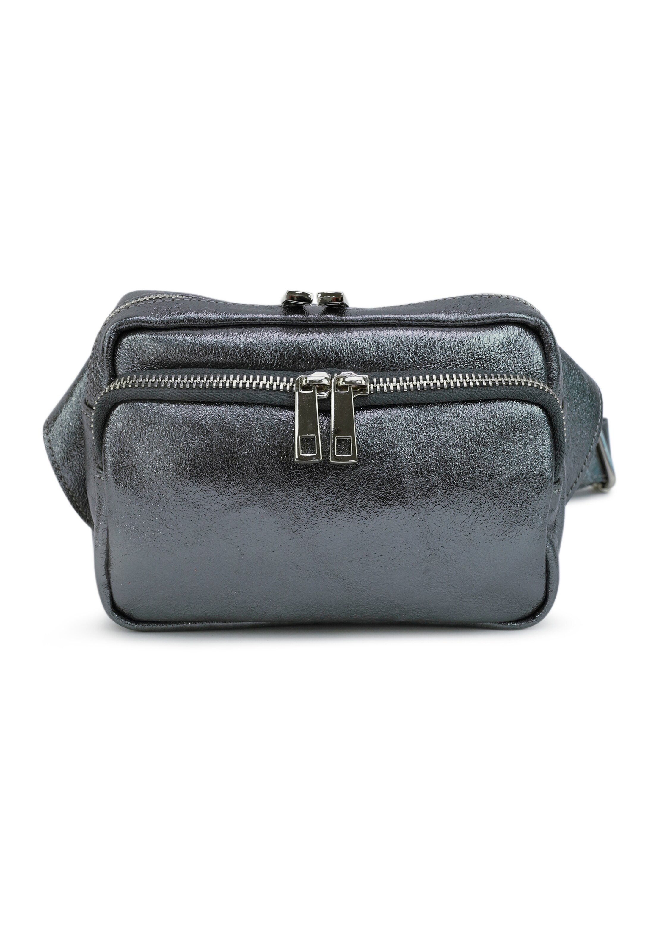 HARPA Crossbody Bag 'THEA' in Grey: front