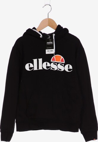 ELLESSE Sweatshirt & Zip-Up Hoodie in M in Black: front