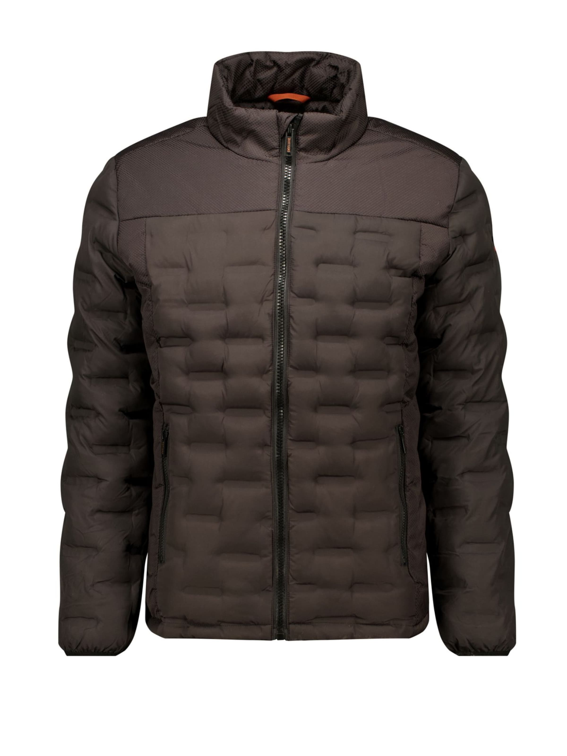 Manteau d’hiver Deeluxe en gris : devant