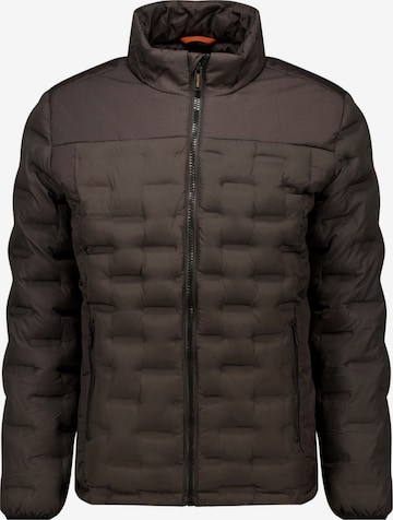 Manteau d’hiver Deeluxe en gris : devant