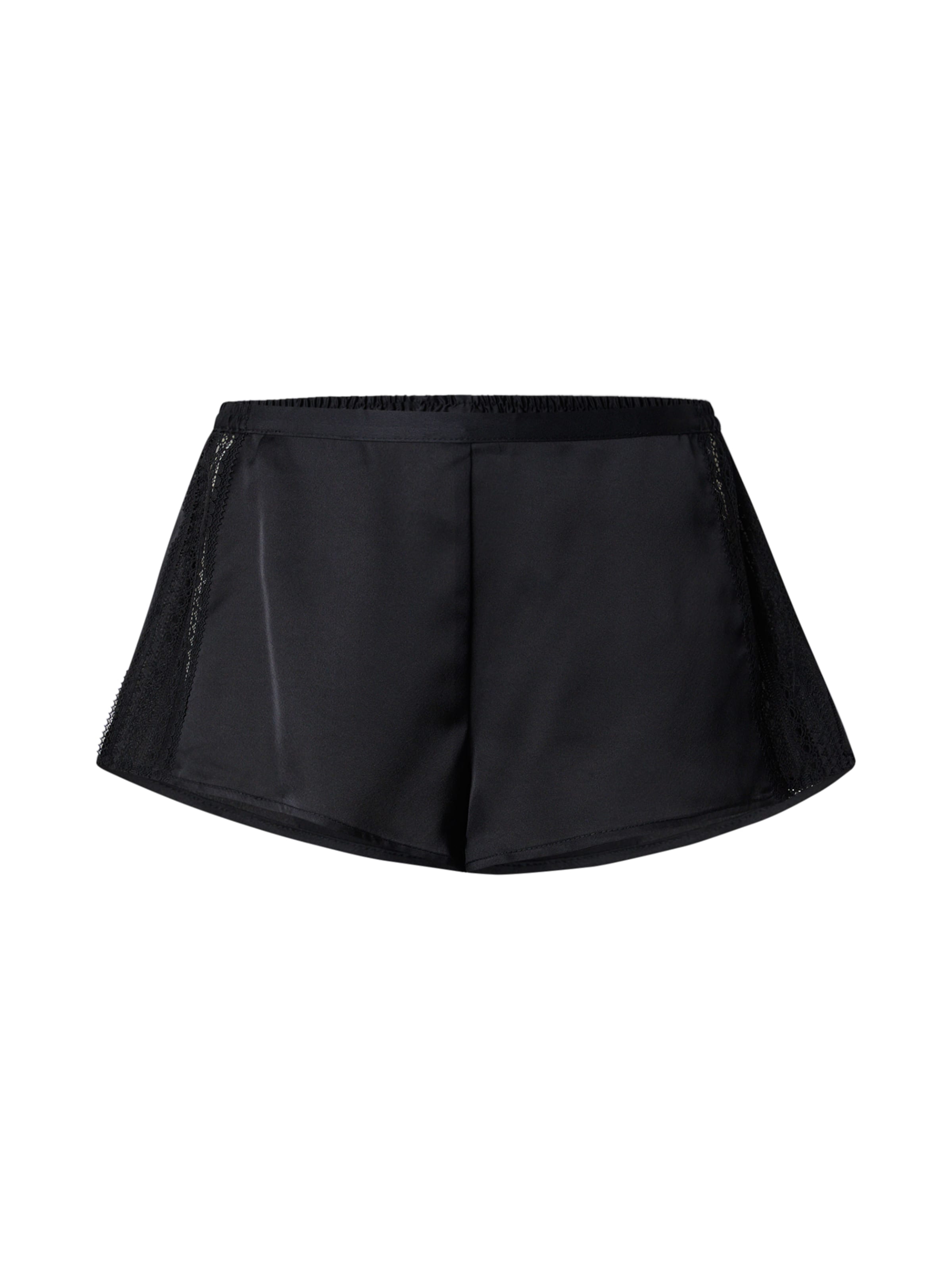 ETAM Пижамные штаны 'Feeling' в Черный: спереди