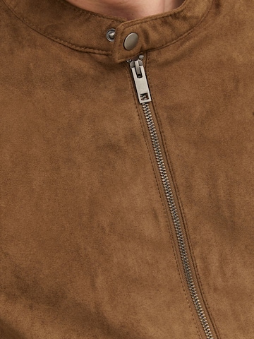 Jack & Jones Plus Between-Season Jacket in Brown