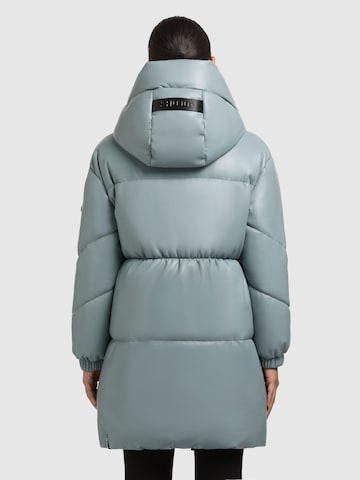 khujo Wintermantel 'Lorsa' in Blau