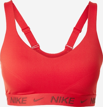 Soutien-gorge de sport 'INDY' NIKE en rouge : devant