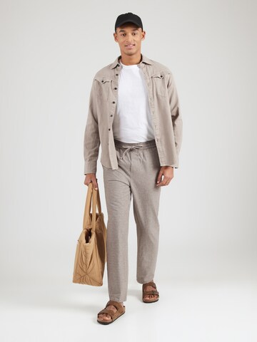 Only & Sons Loosefit Hose 'ONSSinus' in Braun