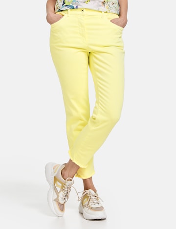 GERRY WEBER Regular Jeans in Yellow: front