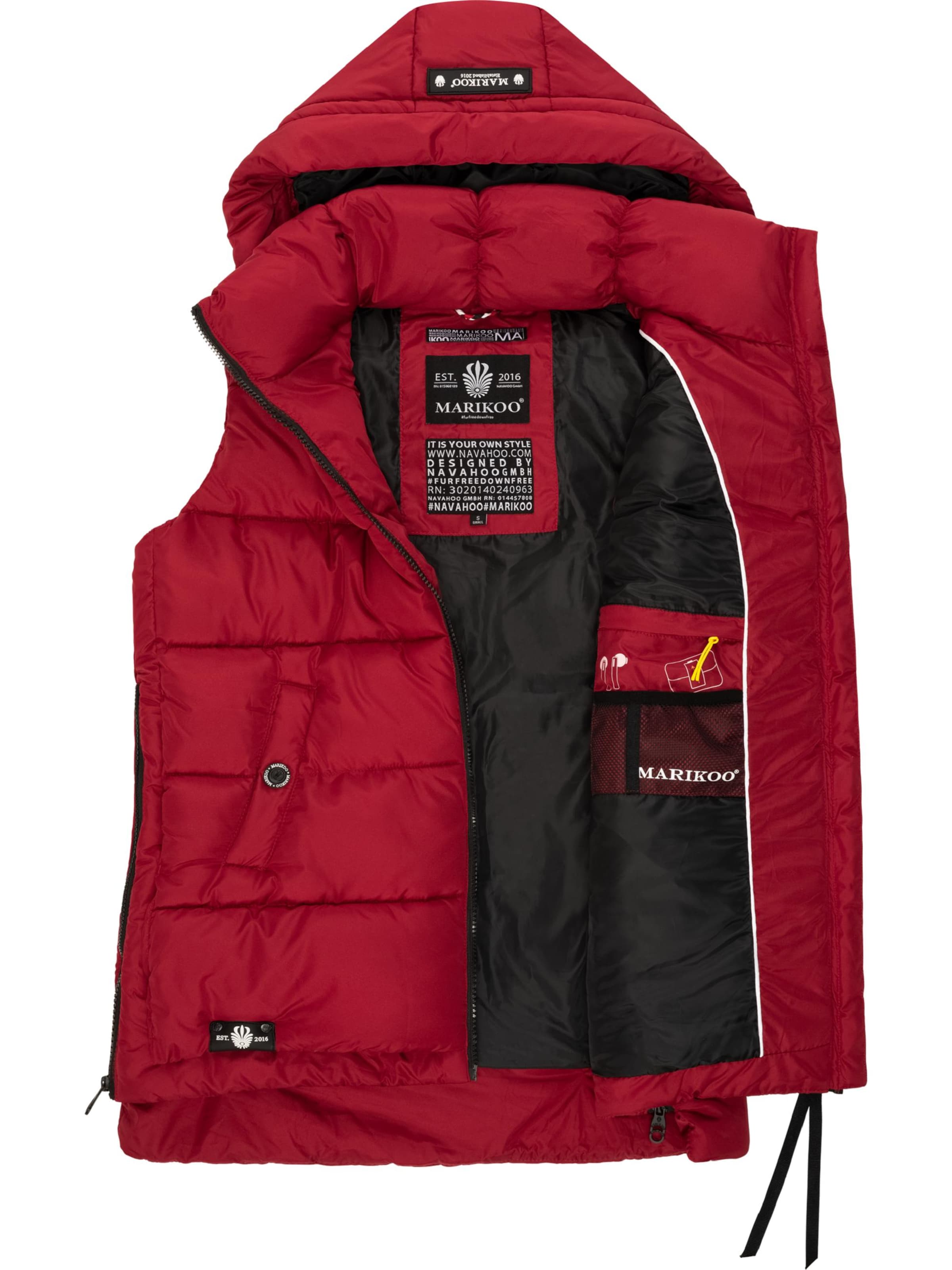 Gilet 'Zarinaa' MARIKOO en rouge