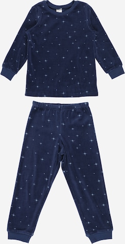 SCHIESSER - Pijama en azul: frente