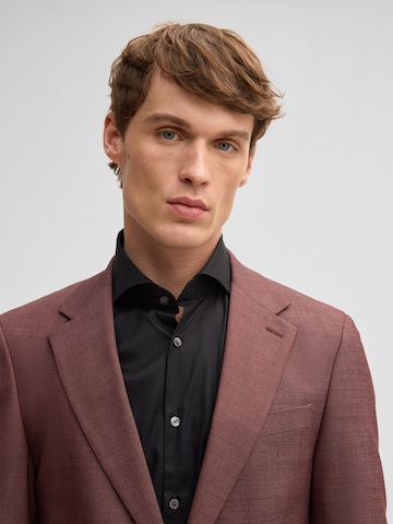 STRELLSON Slim fit Business blazer 'Alzer' in Red