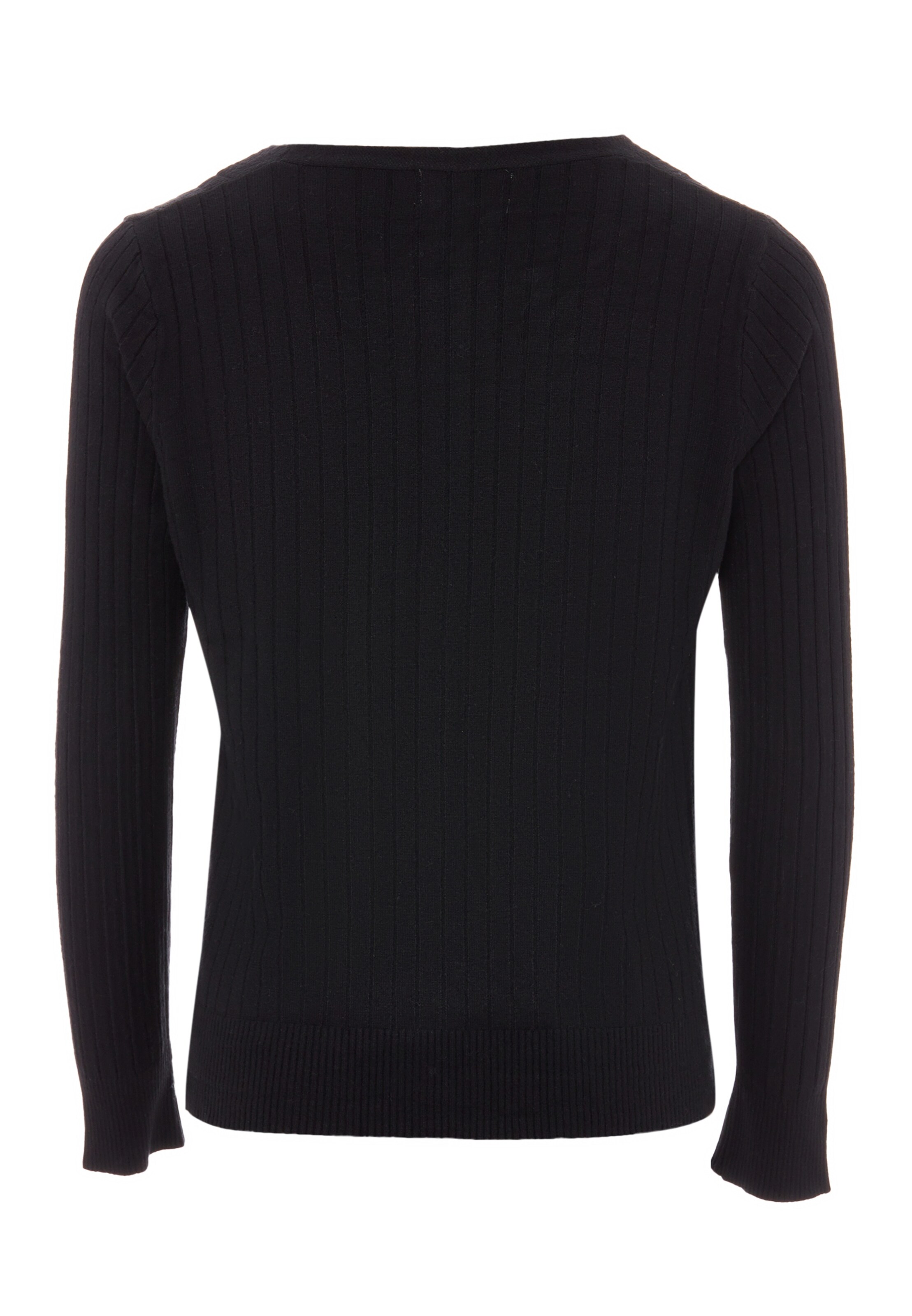 ZITHA Knit cardigan in Black