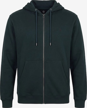Volcom Sweatjacka 'SINGLE STONE' i grön: framsida
