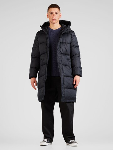 HOLLISTER Zimný kabát - Čierna