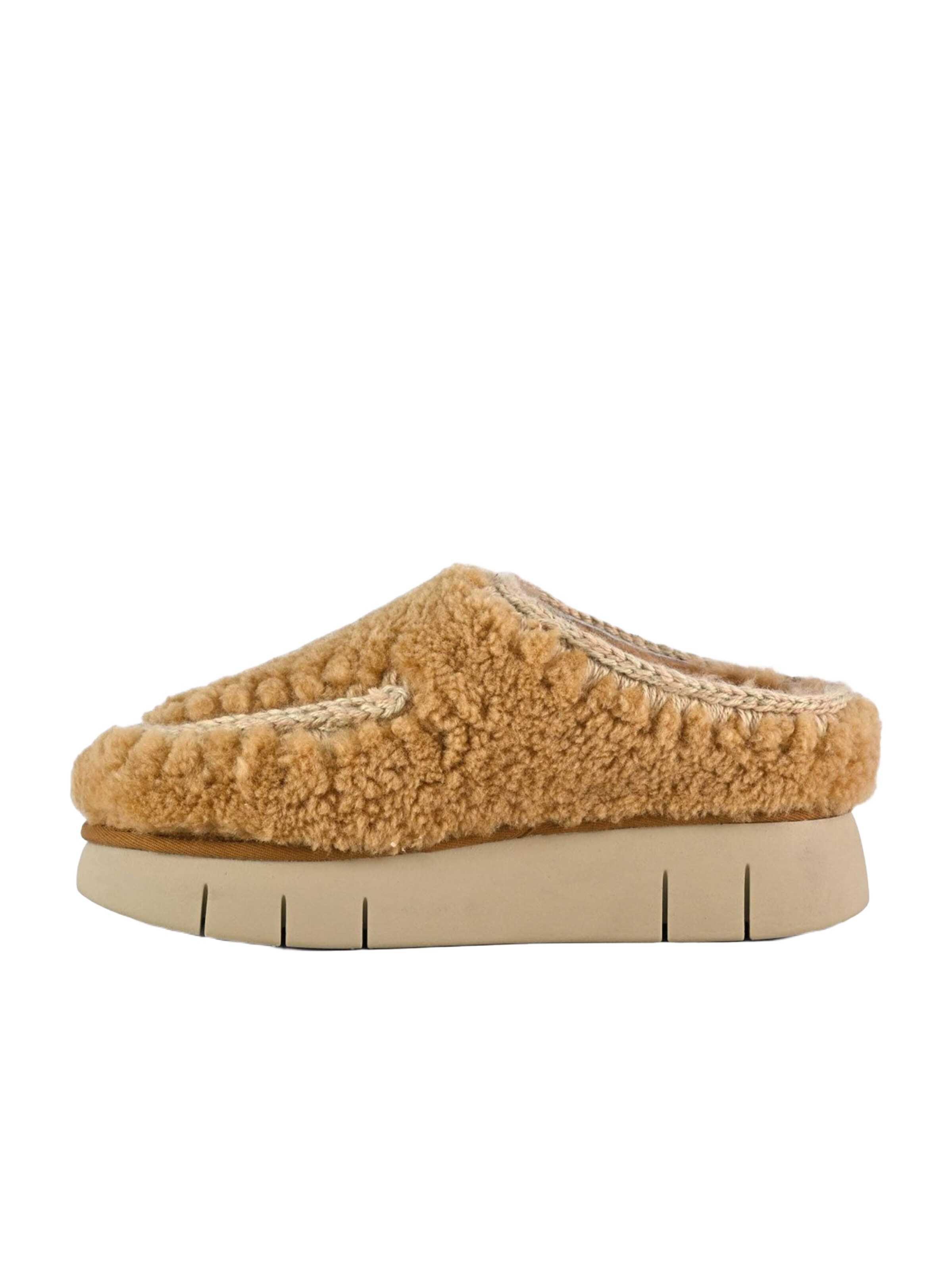 MOU Clogs 'Bounce' in Braun: Vorderseite