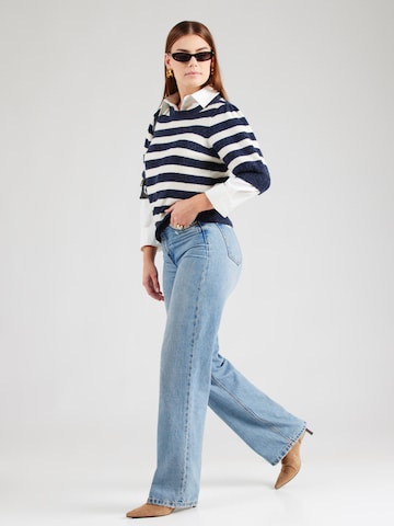 VERO MODA Trui 'VMDOFFY' in Blauw