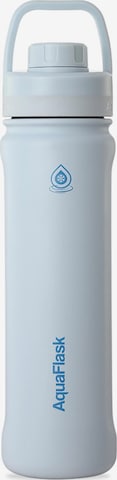 AquaFlask Láhev na vodu 'AquaFlask Termoláhev REGULAR+ 650 ml' – modrá: přední strana