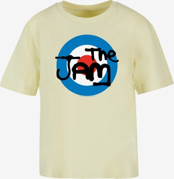 T-shirt 'The Jam' F4NT4STIC en jaune : devant