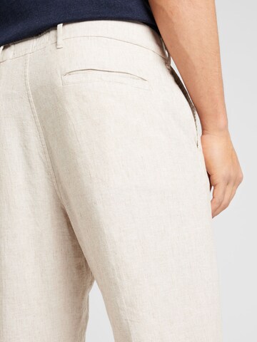 Regular Pantaloni eleganți de la Abercrombie & Fitch pe bej