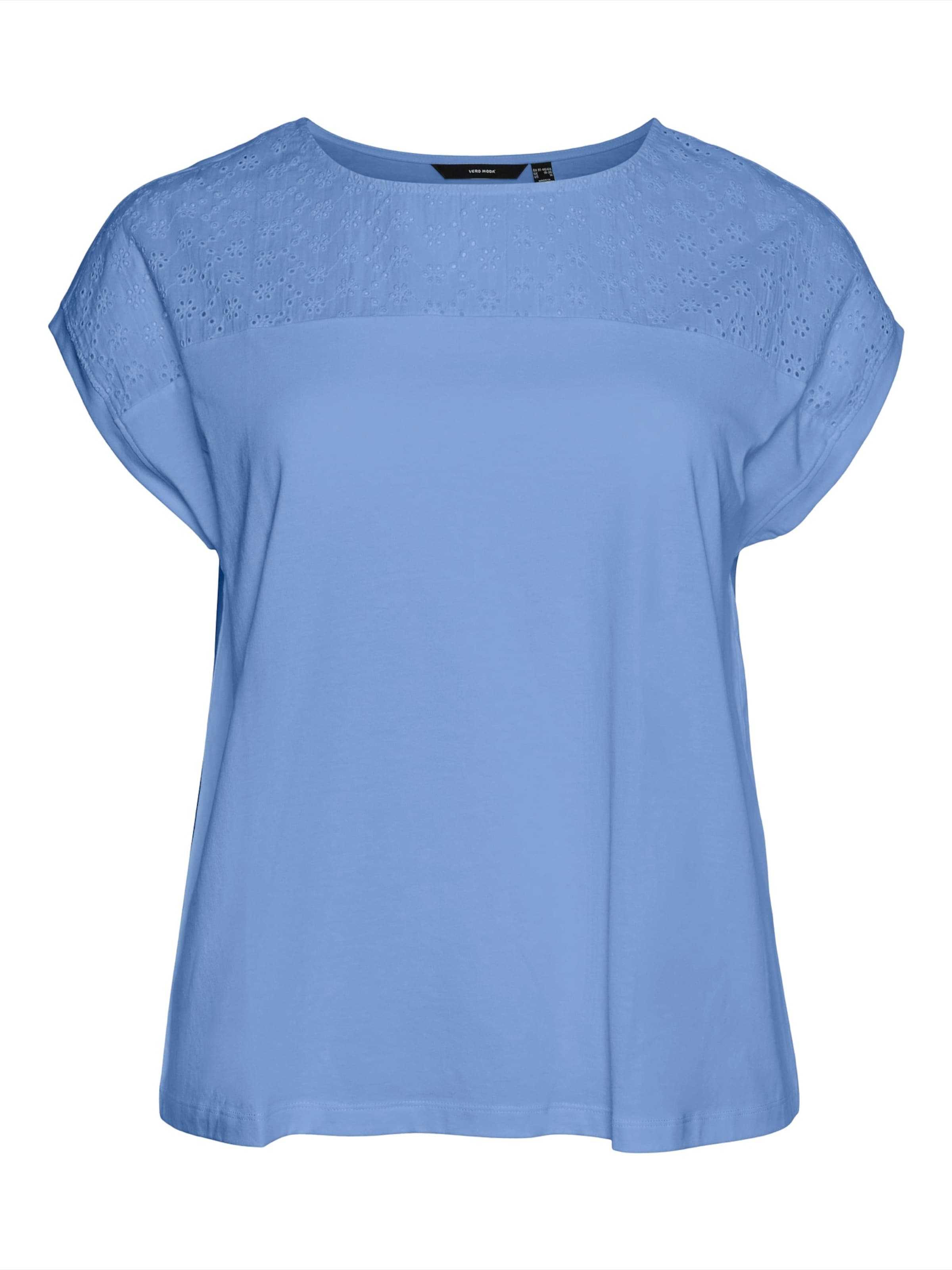 Vero Moda Curve Shirt 'VMCKAYA' in Blue: front