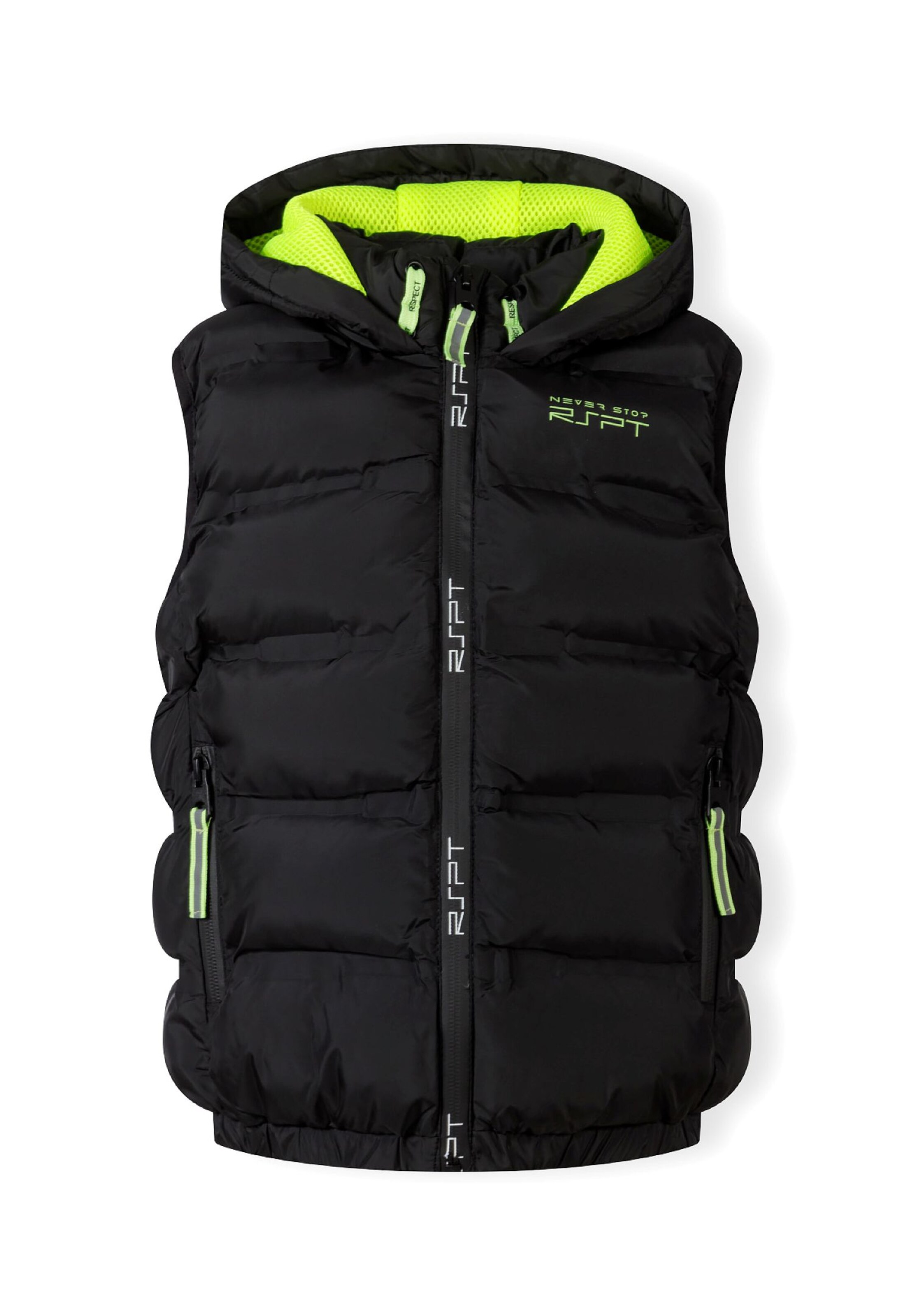 Gilet di MINOTI in nero: frontale