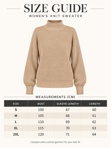 MEETWEE Trui in Beige