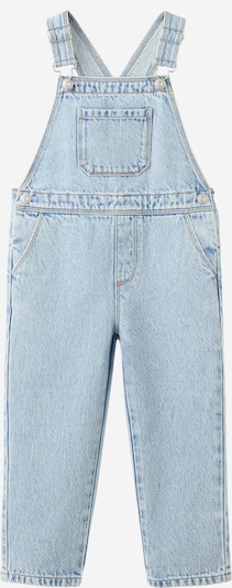 MANGO KIDS Hlače s tregerima 'LUCASTC' u plavi traper, Pregled proizvoda