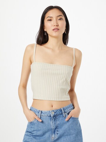 Calvin Klein Jeans Top in Beige: Vorderseite