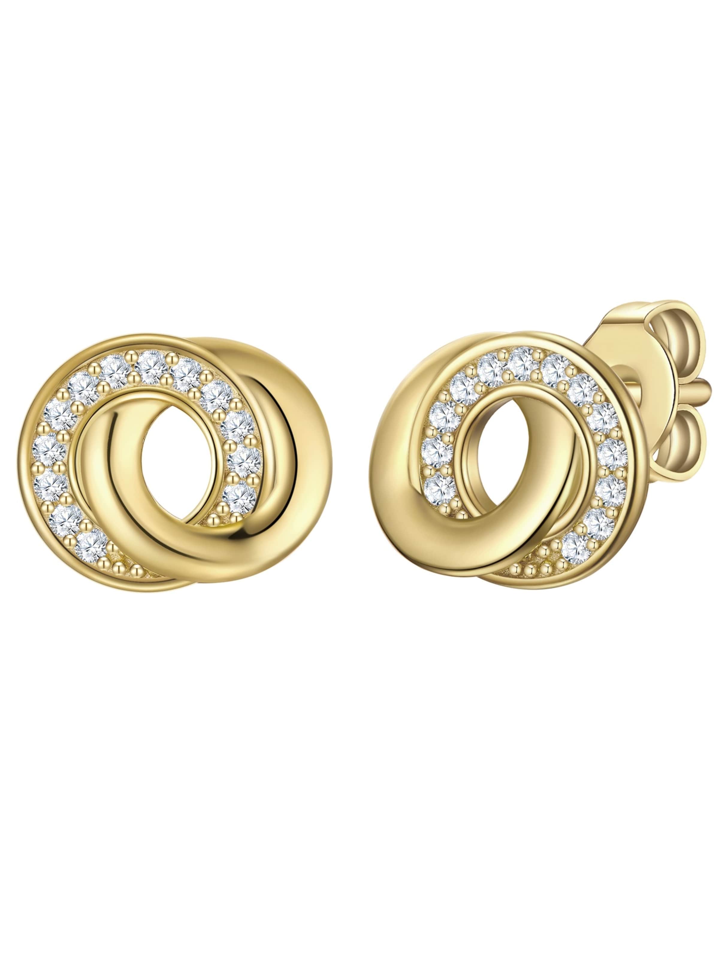 Rafaela Donata Oorbellen in Goud: voorkant