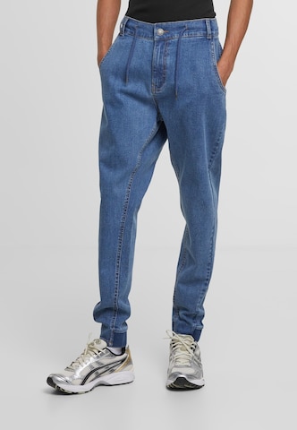 Urban Classics Regular Jeans in Blauw