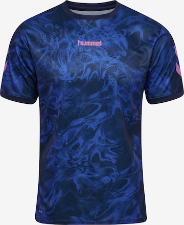 Hummel Performance shirt in Blue: front