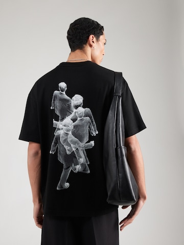 HUGO Shirt 'Dollo' in Black: front