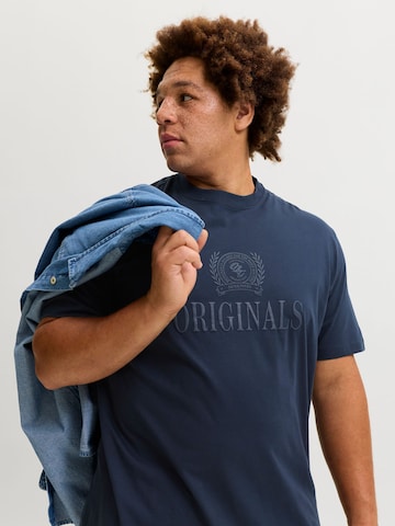 Jack & Jones Plus Shirt 'JORFREDERIKSBERG' in Blue