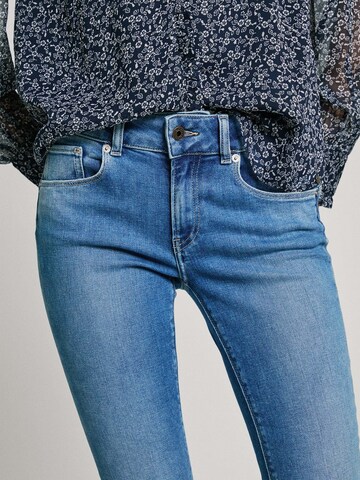 Pepe Jeans Slimfit Jeans 'New Brooke' in Blauw