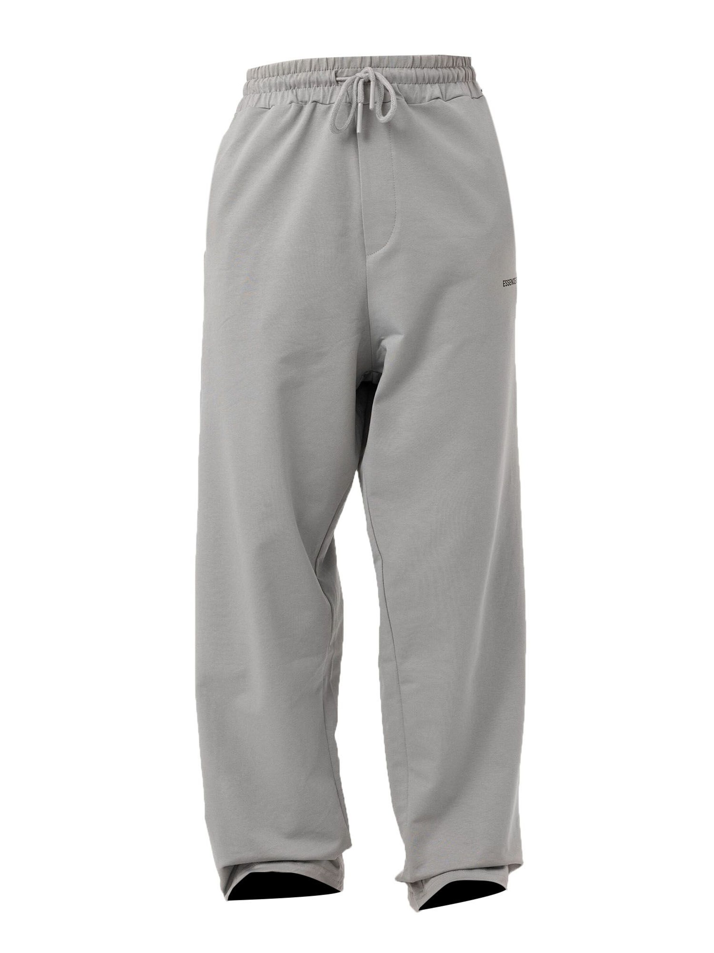 VAMOS CLO Loosefit Kalhoty – šedá: přední strana