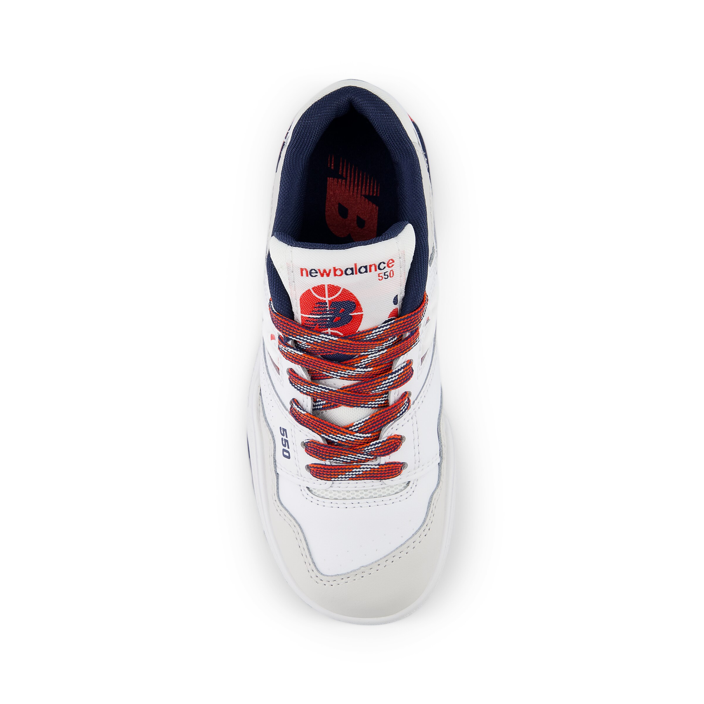 Sneaker '550' di new balance in bianco