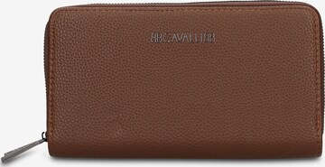 Portamonete 'Portafoglio donna con zip B Cavalli poliuretano compatto' di B. Cavalli in marrone: frontale