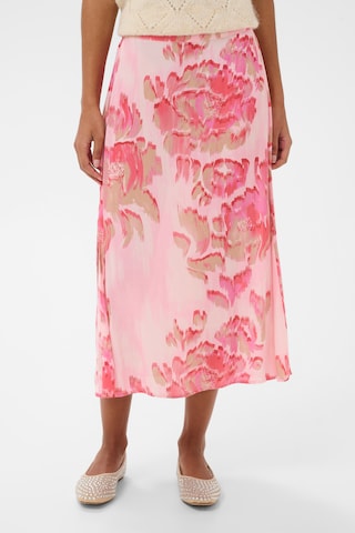 Jupe 'PollyanaSZ' SAINT TROPEZ en rose : devant