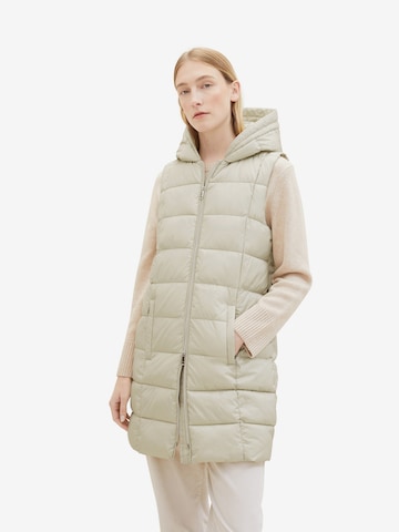 Gilet TOM TAILOR en beige