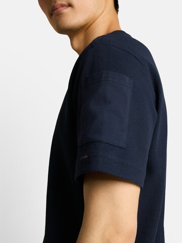TOM TAILOR T-Shirt in Blau